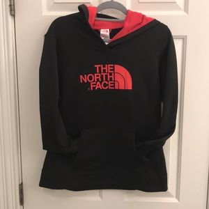 North Face hooded sweatshirt